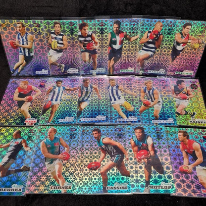 AFL Select 2008 Champions Holographic Card Lot X 17 Aussie Rules0