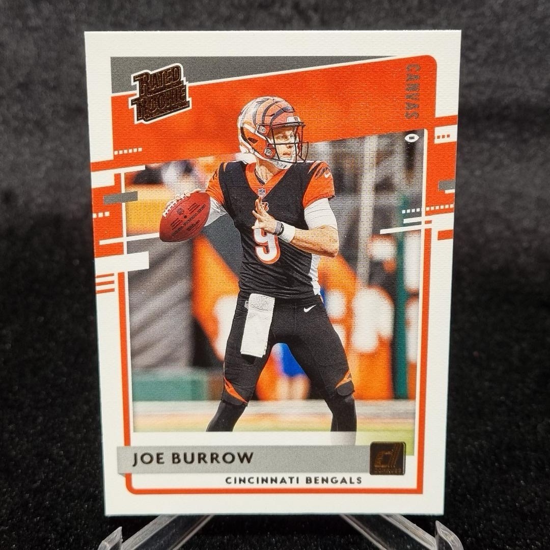 Joe Burrow 2020 Panini Donruss Rated Rookie RC Bengals #3010