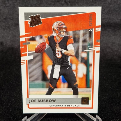 Joe Burrow 2020 Panini Donruss Rated Rookie RC Bengals #3010