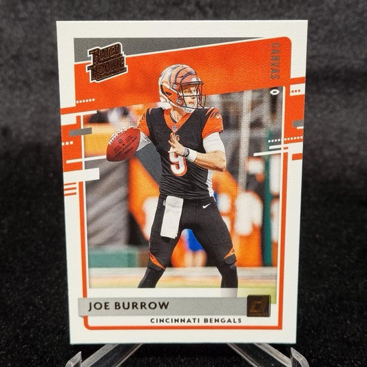 Joe Burrow 2020 Panini Donruss Rated Rookie RC Bengals #3010