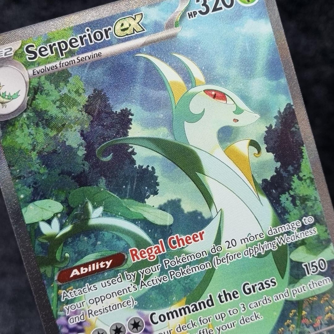 Pokemon Serperior ex 164/086 Holo Special Illustration Rare BLK English TCG2