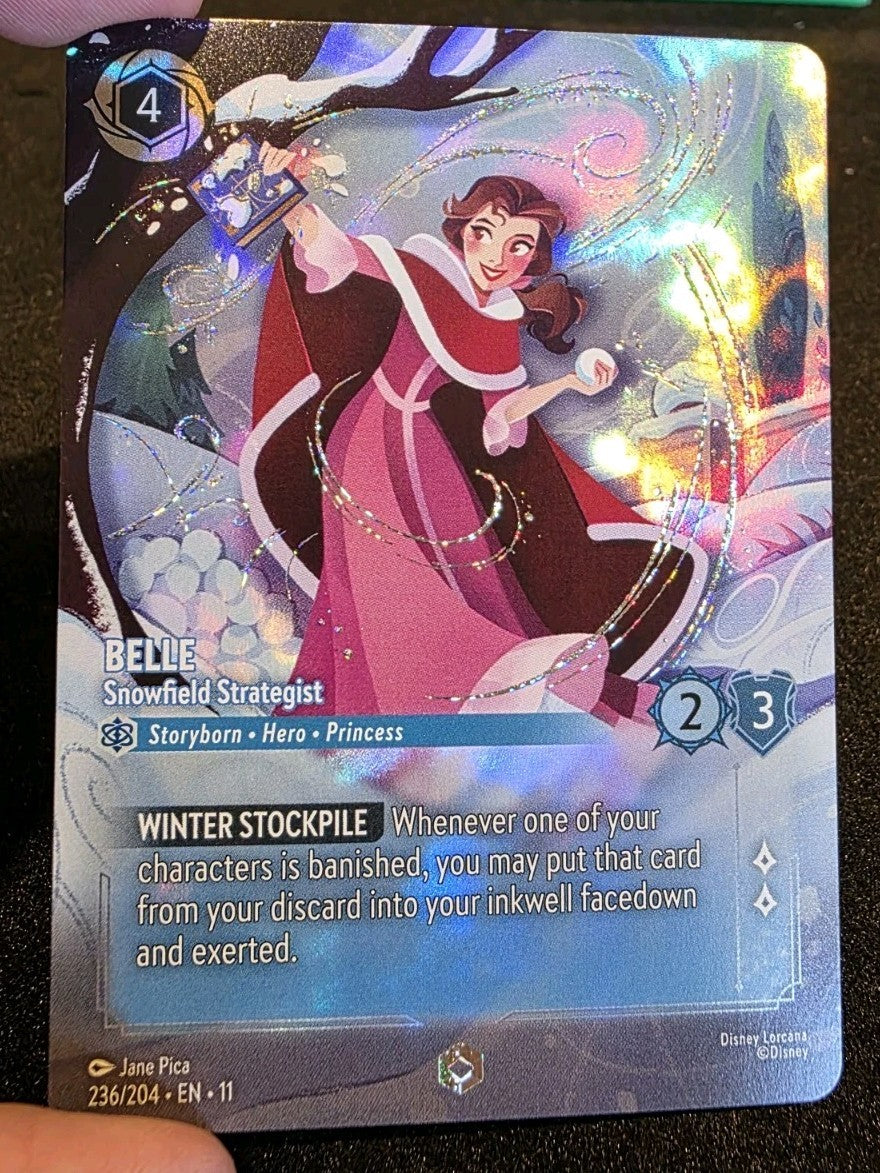 Lorcana Belle, Snowfield Strategist EN-11 Enchanted1