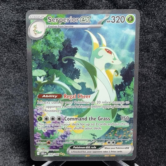 Pokemon Serperior ex 164/086 Holo Special Illustration Rare BLK English TCG0