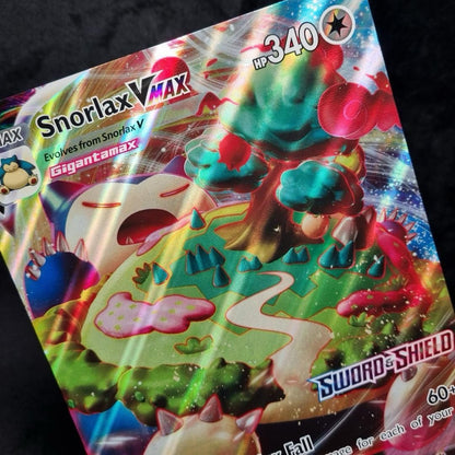 Pokémon Snorlax VMAX JUMBO PROMO CARD 142/202 Sword & Shield English TCG2