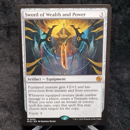 Sword Of Wealth And Power - Promo - Outlaws Of Thunder Junction: The Big Score0