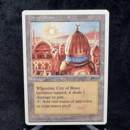 Magic The Gathering: City Of Brass MTG TCG English 19950
