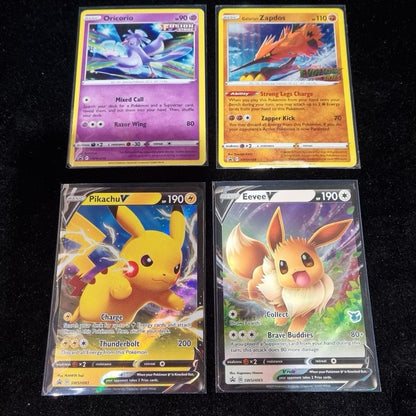 Pokémon Black Star Promo Card Lot x 4 2020-2022 (#6)0