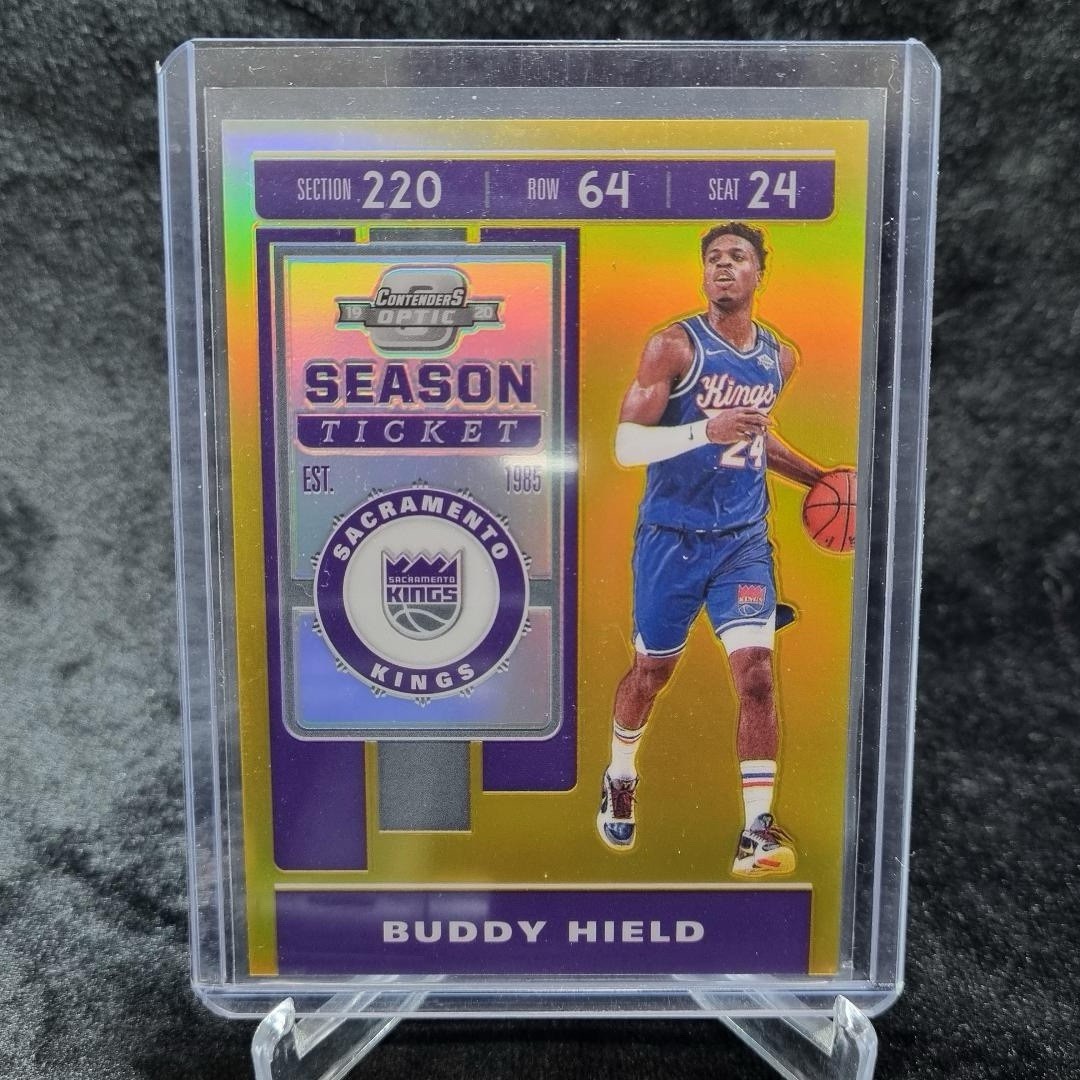 2018/19 NBA Buddy Hield Bundle Gold Contenders /10 & Case Hit SSP Status Panini2