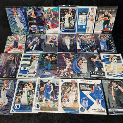 NBA Luka Dončić Bulk Card Lot X 25 2019-2025 Panini Dallas Mavericks #770