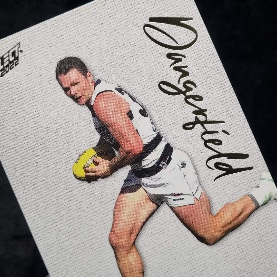 AFL Patrick Dangerfield Footy Stars Blank Canvas 2022 Geelong Cats BC69 /2502