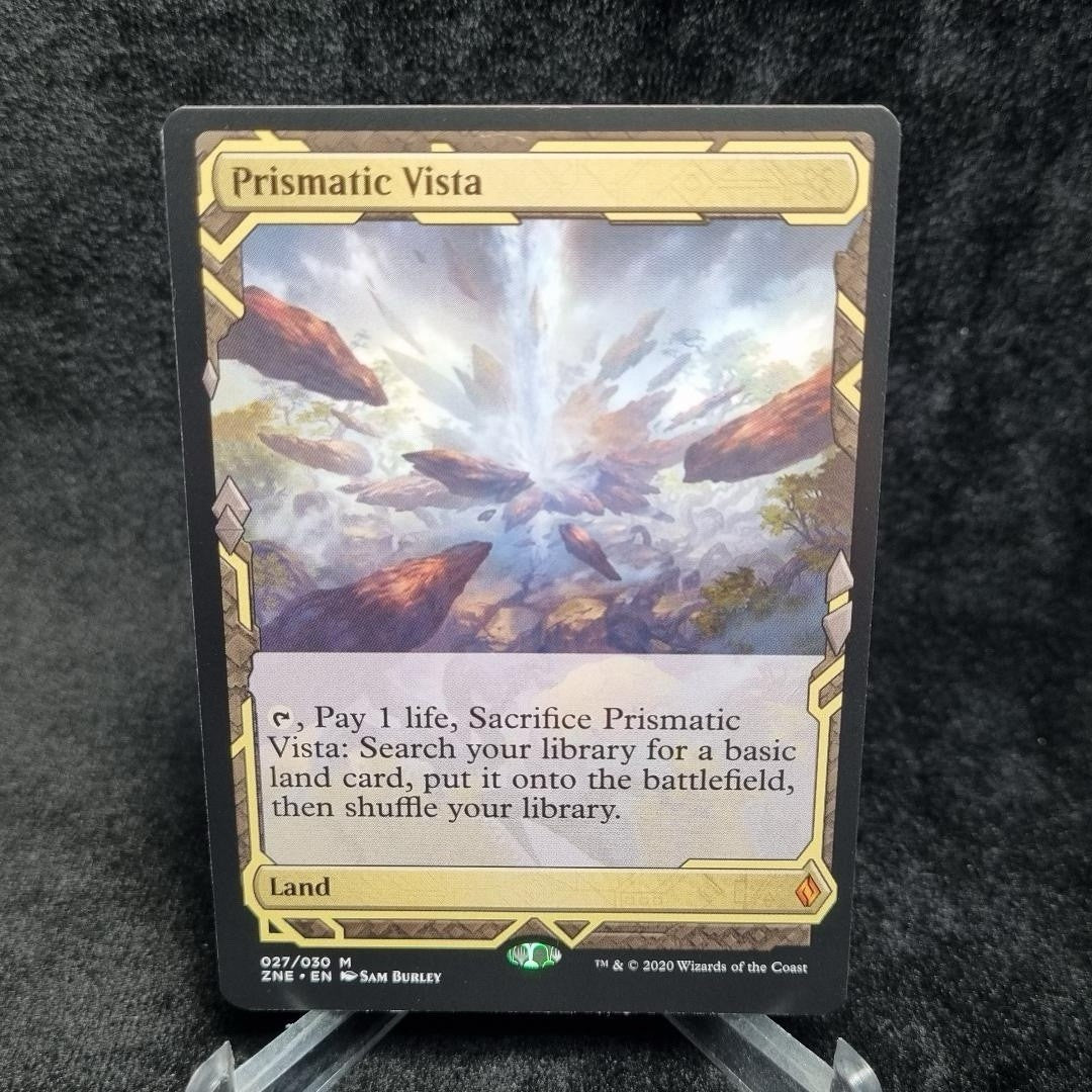 MTG Prismatic Vista  Zendikar Rising Expeditions 027/030 2020 English0