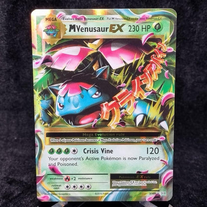Pokémon M Venusaur EX 2016 Evolutions Rare Holo 002/108 TCG English0