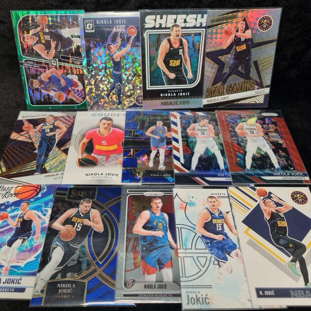 NBA Nikola Jokic Bulk Card Lot X 26 Insert/ Base 2018-2025 Denver Nuggets2