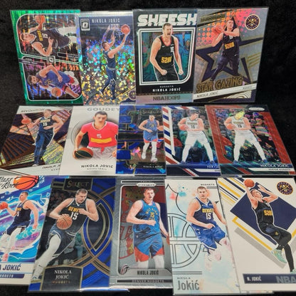 NBA Nikola Jokic Bulk Card Lot X 26 Insert/ Base 2018-2025 Denver Nuggets2