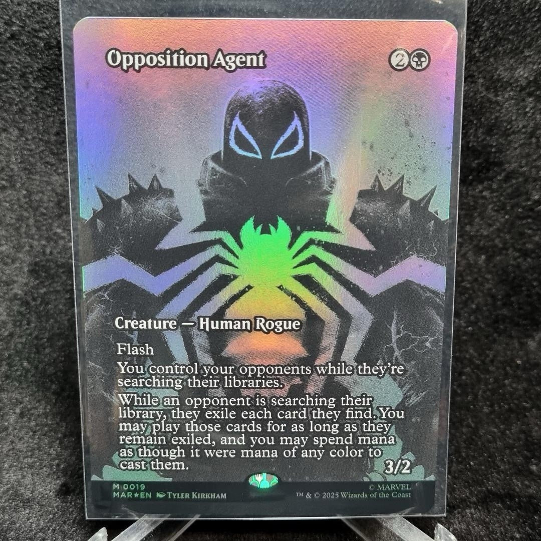 Opposition Agent (Borderless) Marvel Universe Eternal-Legal Foil 00190