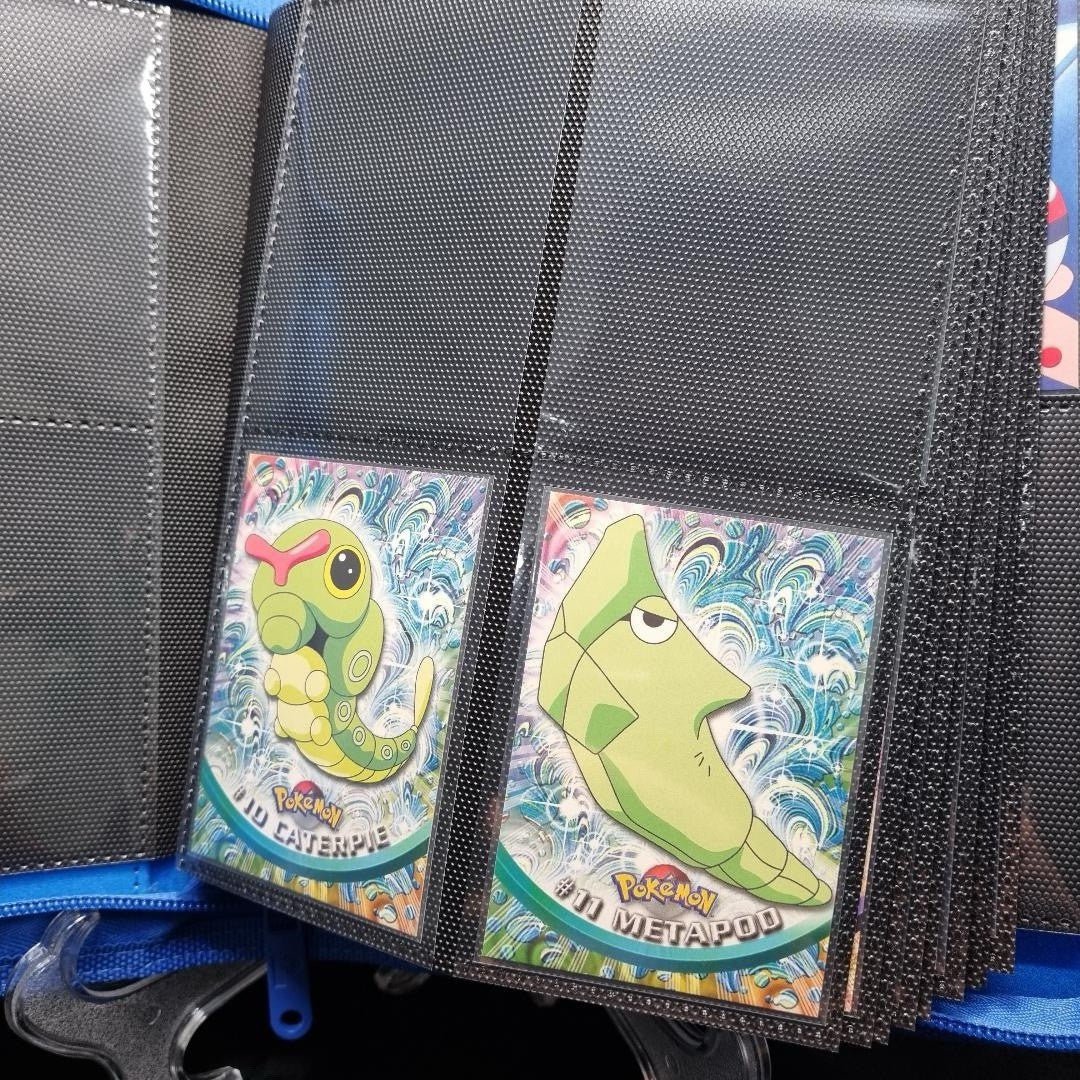 Pokémon Topps Series Almost Complete NM Set English TCG 1999 In New Binder1