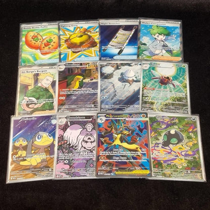 Pokémon Mega Evolution English Illustrator Art Rare Bundle X 120