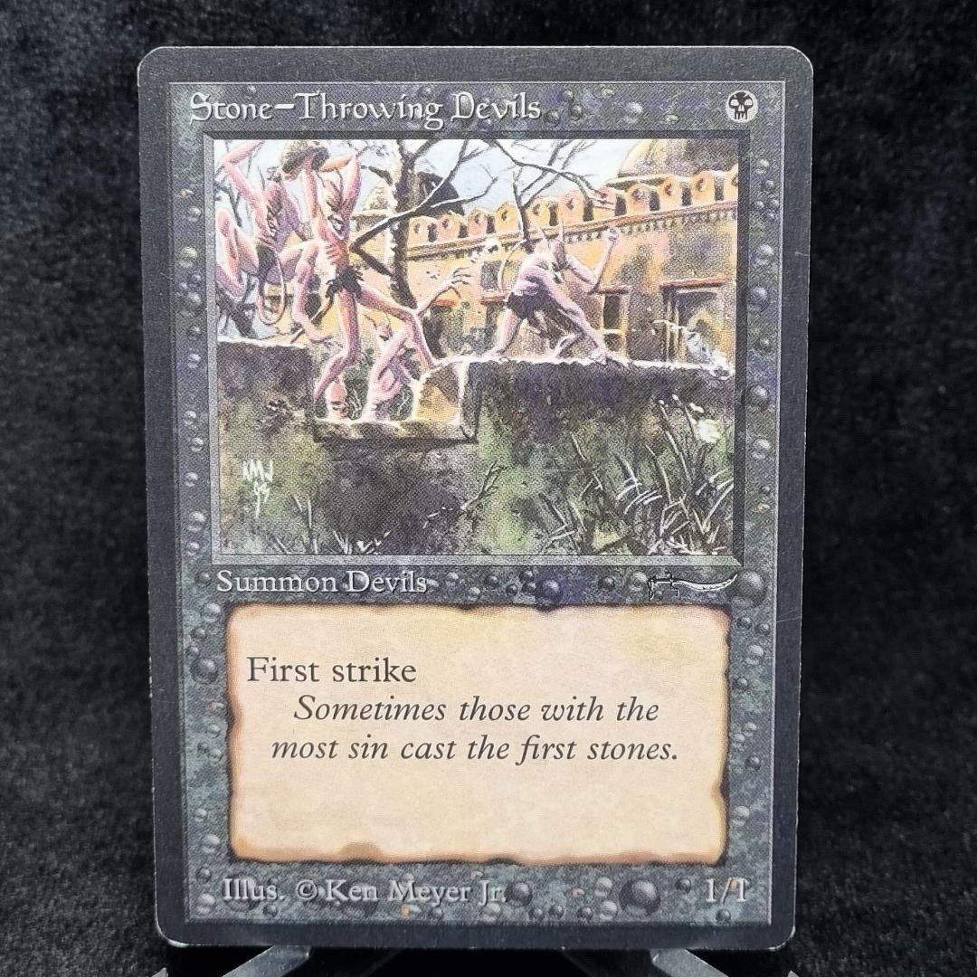 Magic The Gathering: Stone-Throwing- Devils- Arabian Nights MTG English TCG0