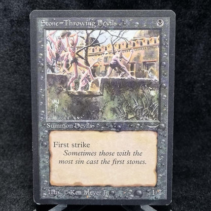 Magic The Gathering: Stone-Throwing- Devils- Arabian Nights MTG English TCG0
