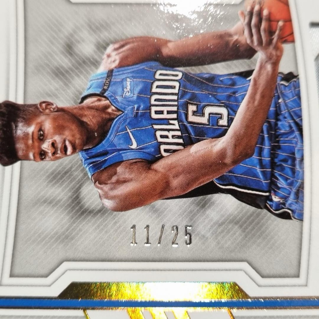 2018-19 Panini National Treasures Rookie Materials Prime /25 Mo Bamba #RM-MBB RC3