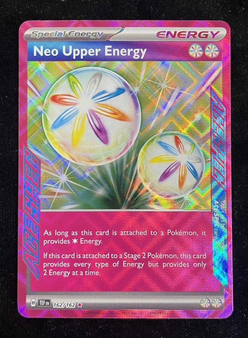 Neo Upper Energy  162/162 - Temporal Forces - Pokemon TCG - ACE SPEC Rare0