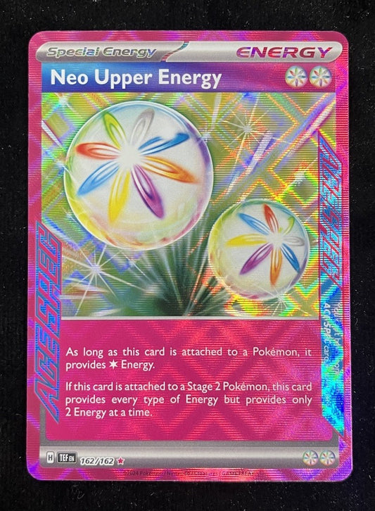 Neo Upper Energy  162/162 - Temporal Forces - Pokemon TCG - ACE SPEC Rare0