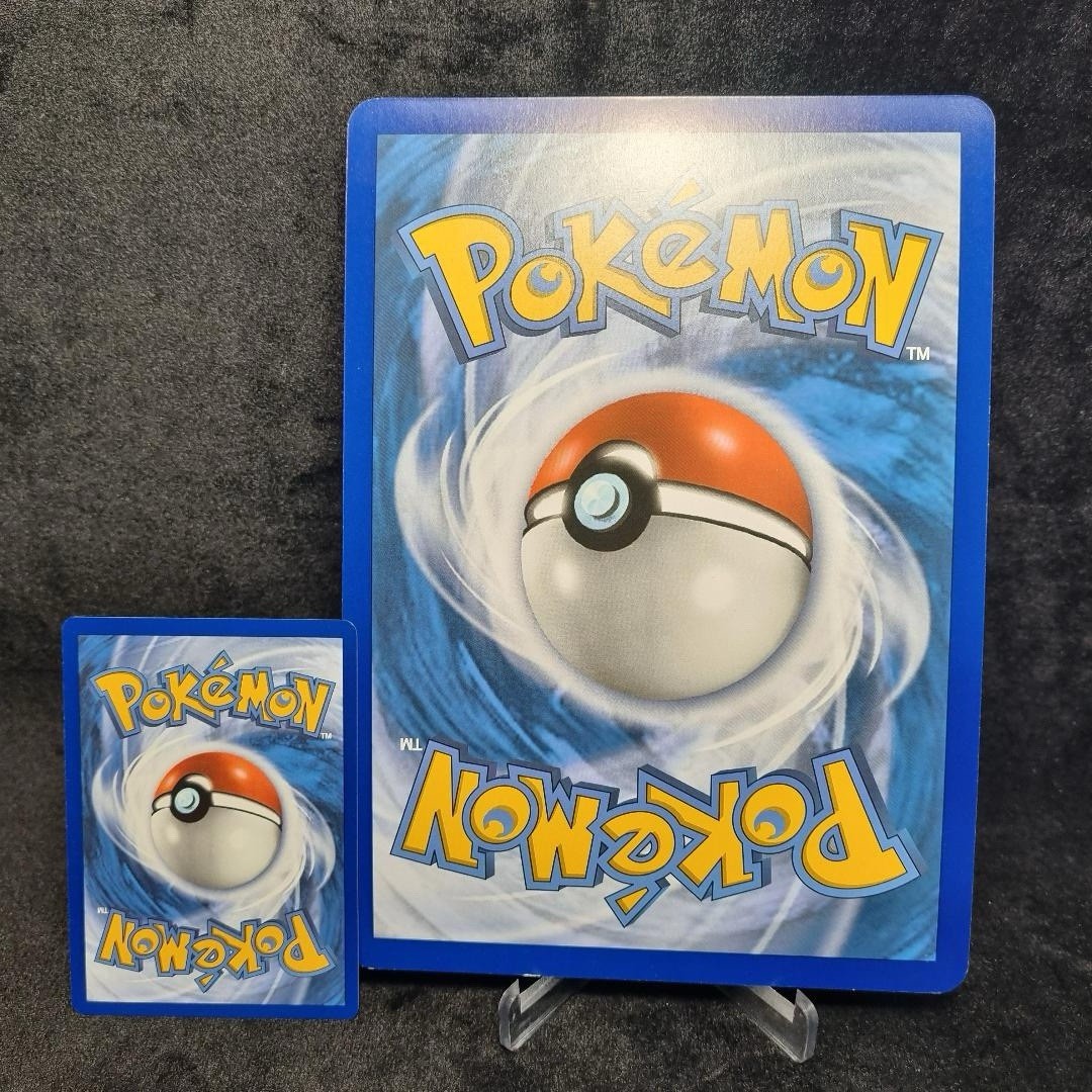 Pokémon Snorlax VMAX JUMBO PROMO CARD 142/202 Sword & Shield English TCG1