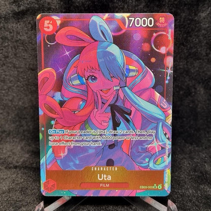 One Piece TCG EB03 Uta Alt Art/ Super Rare Bundle X 2 Heroines Edition English5