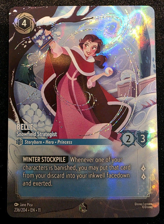 Lorcana Belle, Snowfield Strategist EN-11 Enchanted0