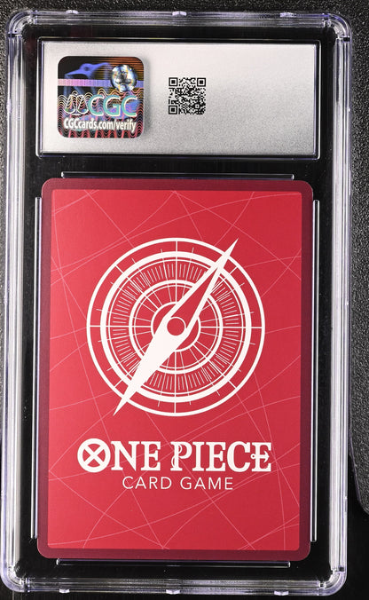 Monkey D. Luffy OP05-060 Sd: Purple Monkey D. Luffy One Piece CGC 8.5 Nm/Mint+