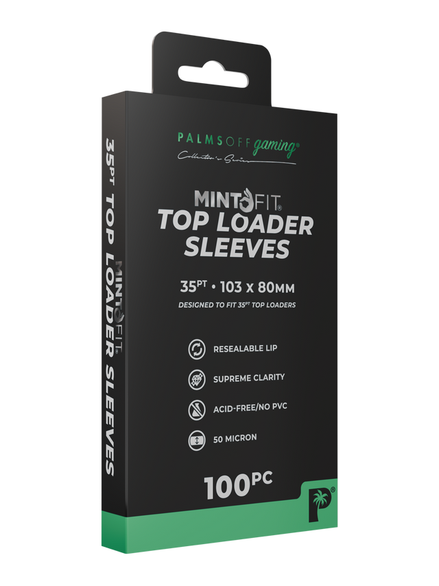 POG: Top Loader Sleeves (Mint Fit) 100PK
