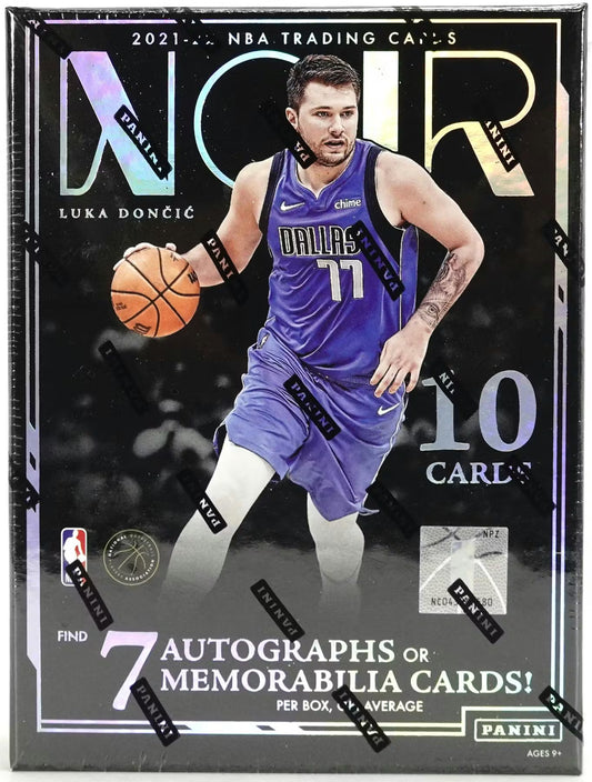 2021-22 Panini Noir Basketball Hobby Box NBA