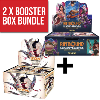 Riftbound: Spiritforged & Origins Booster Box Bundle TCG