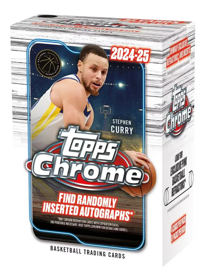 NBA 2024/25 Topps Chrome Value Blaster Box