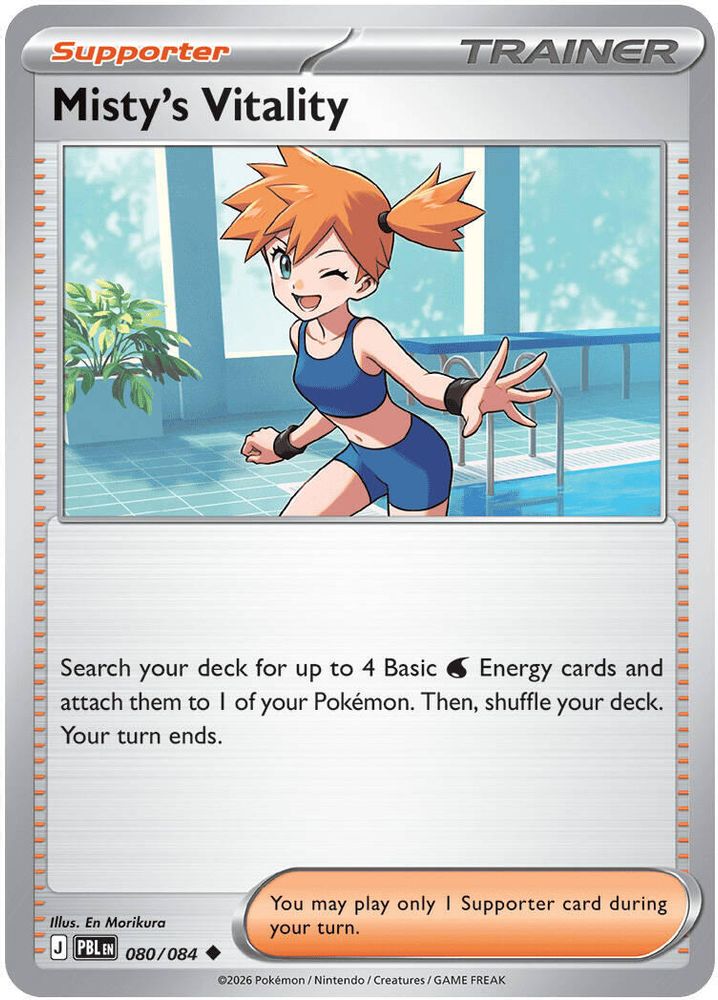 Misty's Vitality 080/084 UC Reverse Holo