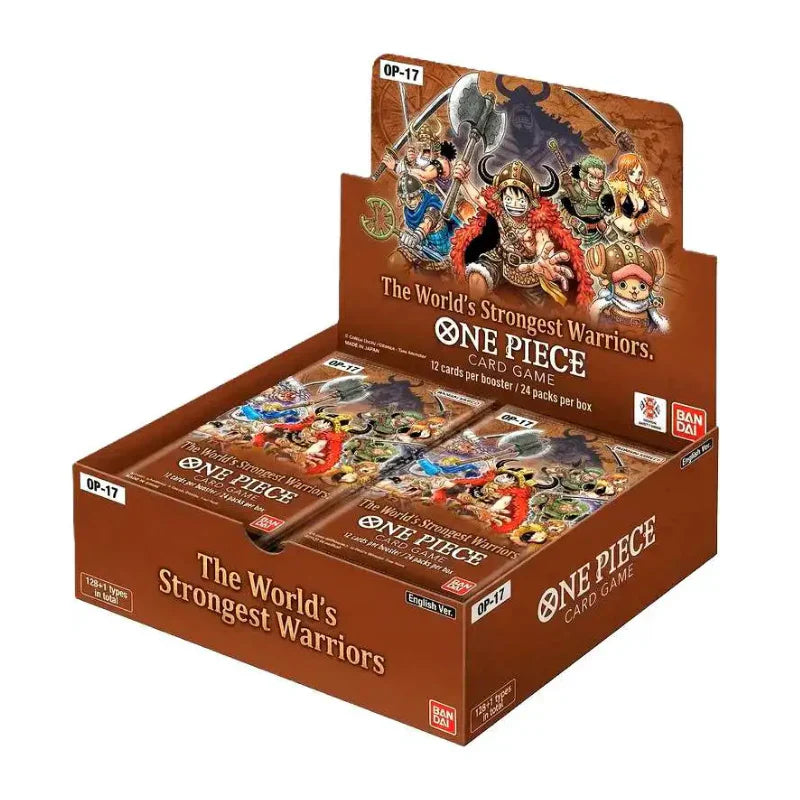 PRE-ORDER OP-17 Booster Display – The World's Strongest Warriors
