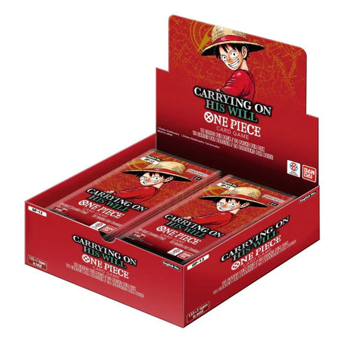 One Piece TCG OP-13 Carrying on his Will BOOSTER BOX Factory Sealed English