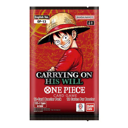 One Piece TCG OP-13 Carrying on his Will BOOSTER BOX Factory Sealed English