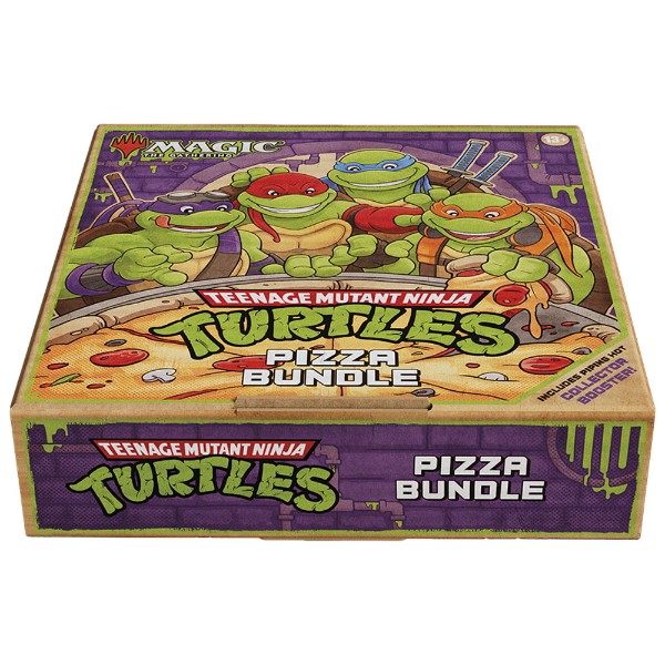 PRE-ORDER: Magic The Gathering: Teenage Mutant Ninja Turtles Pizza Bundle