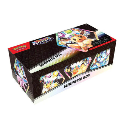 POKEMON TCG Scarlet & Violet Prismatic Evolutions Surprise Box