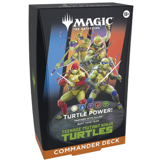 Magic The Gathering Teenage Mutant Ninja Turtles Turtle Power Commander Deck